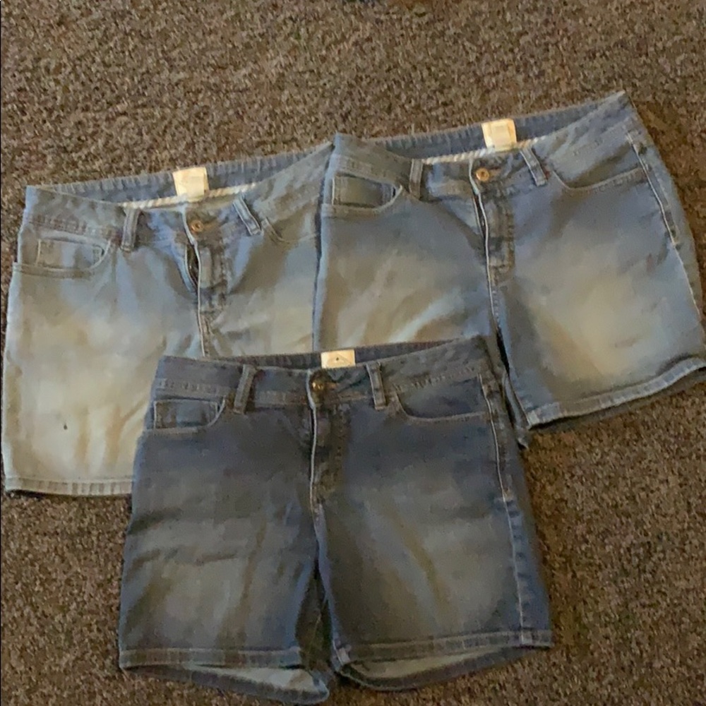St. John’s Bay Jean shorts